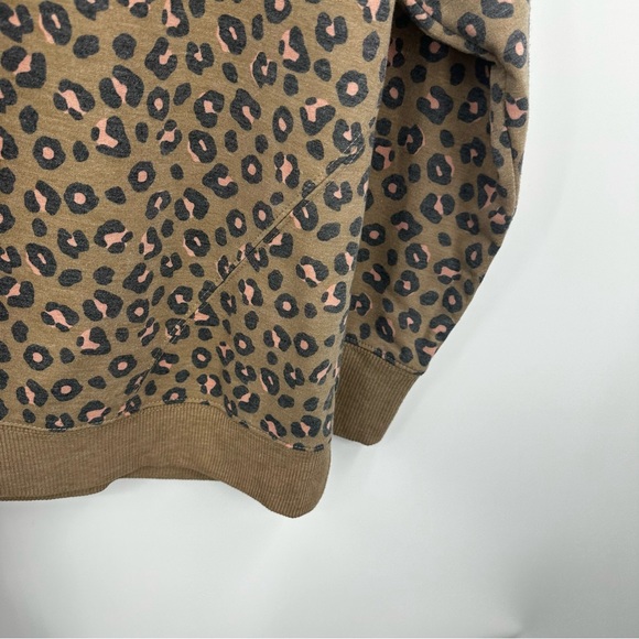 C&C California Leopard Print Sweatshirt Size 2XL Plus Size - Picture 8 of 10
